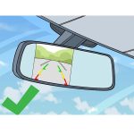 آینه مانیتور دار و دوربین دنده عقب برند یونیک آلارم - Image 3