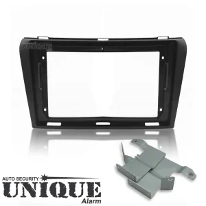 قاب مانیتور 9 اینچ مزدا 3 قدیم مشکی با کن باس